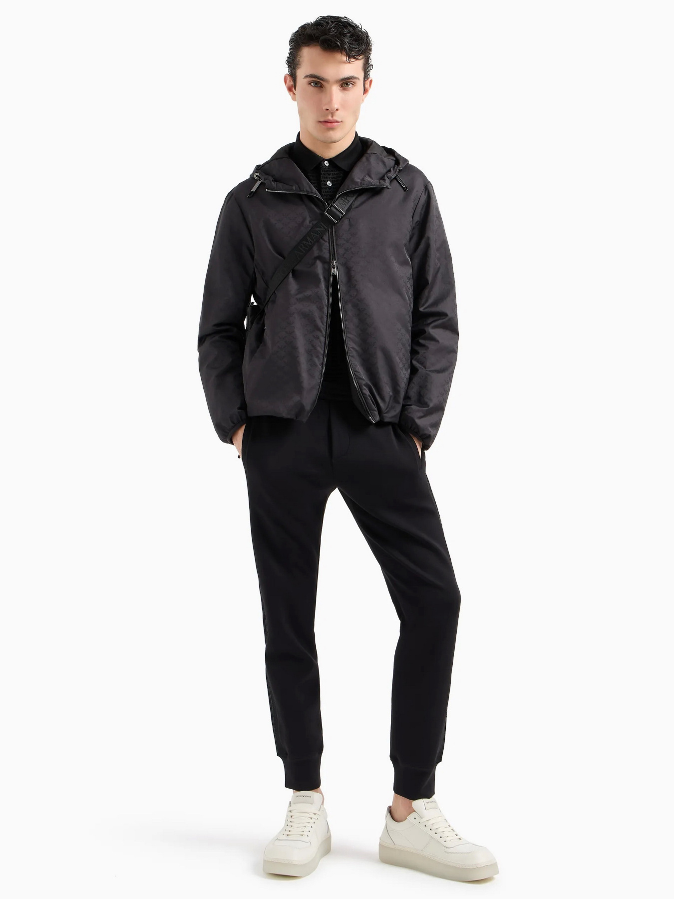 Поло Emporio Armani модель 6D1F79-1JOSZ-0999 Фото