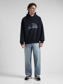 Широкие джинсы Emporio Armani модель 6D1J14-1K5YZ-0943 Фото