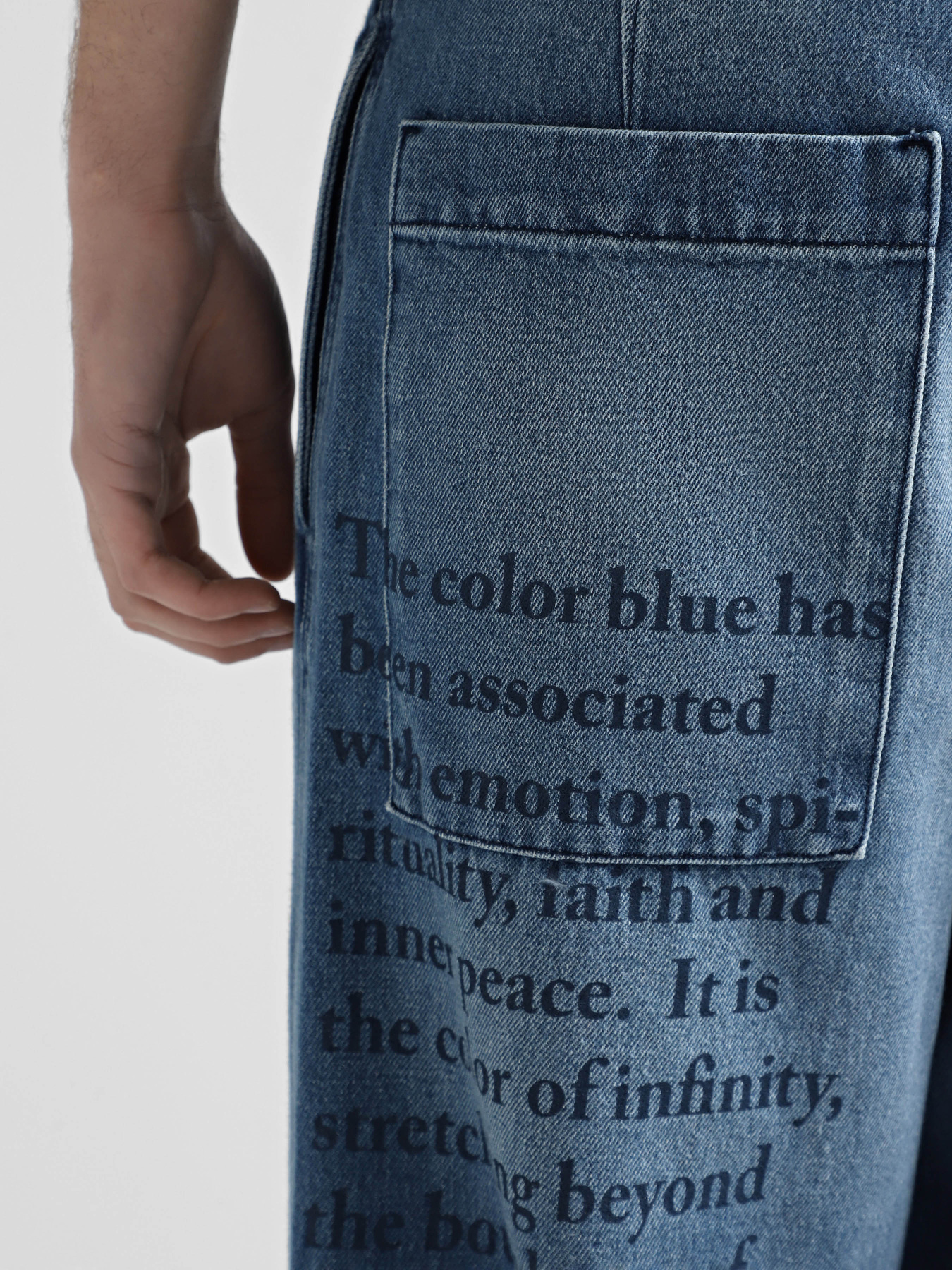 Широкие джинсы Emporio Armani модель 6D1P7E-1D2HZ-0941 Фото