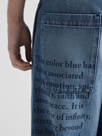 Широкі джинси Emporio Armani модель 6D1P7E-1D2HZ-0941 Фото