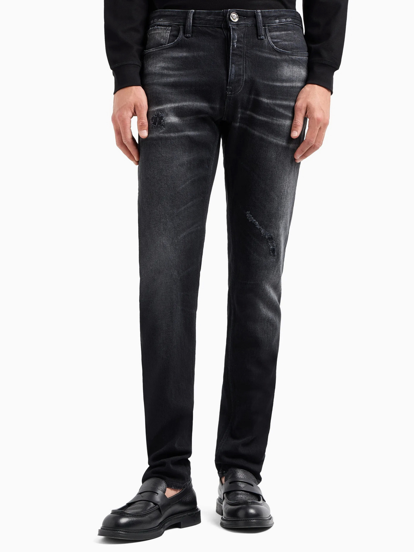 Зауженные джинсы Emporio Armani модель 6D1J75-1D46Z-0006 Фото