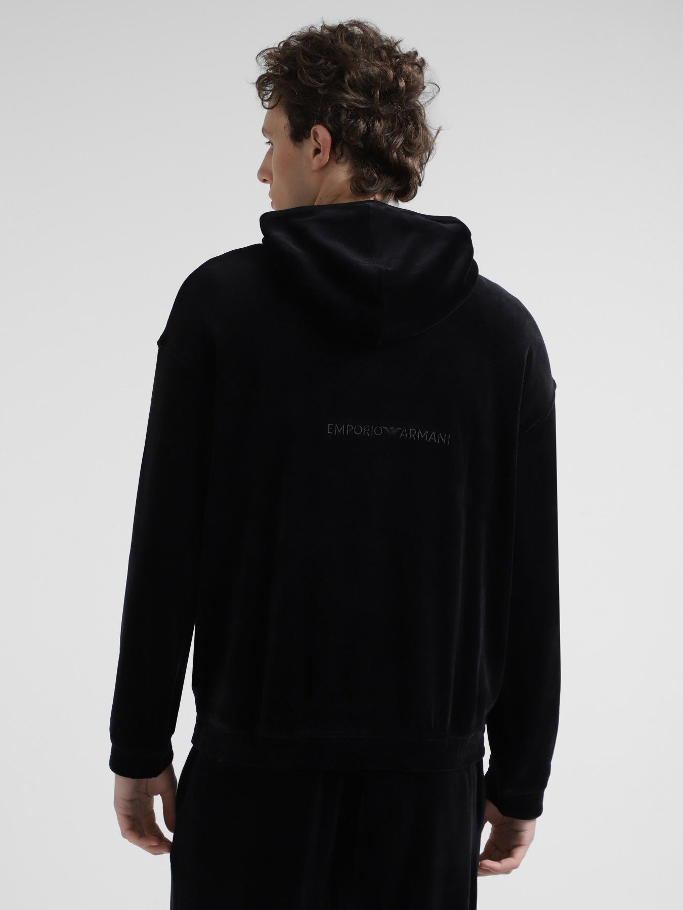 Худи Emporio Armani модель 6D1M77-1JOUZ-0999 Фото