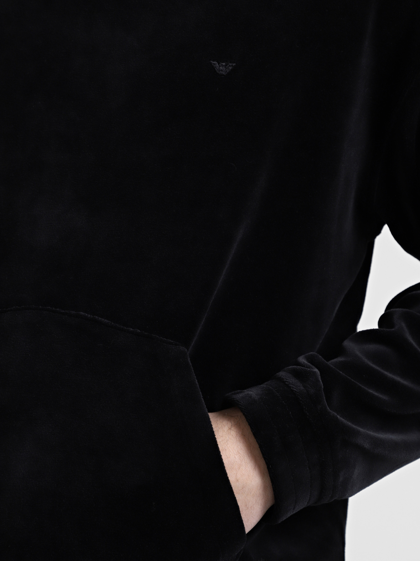 Худи Emporio Armani модель 6D1M77-1JOUZ-0999 Фото