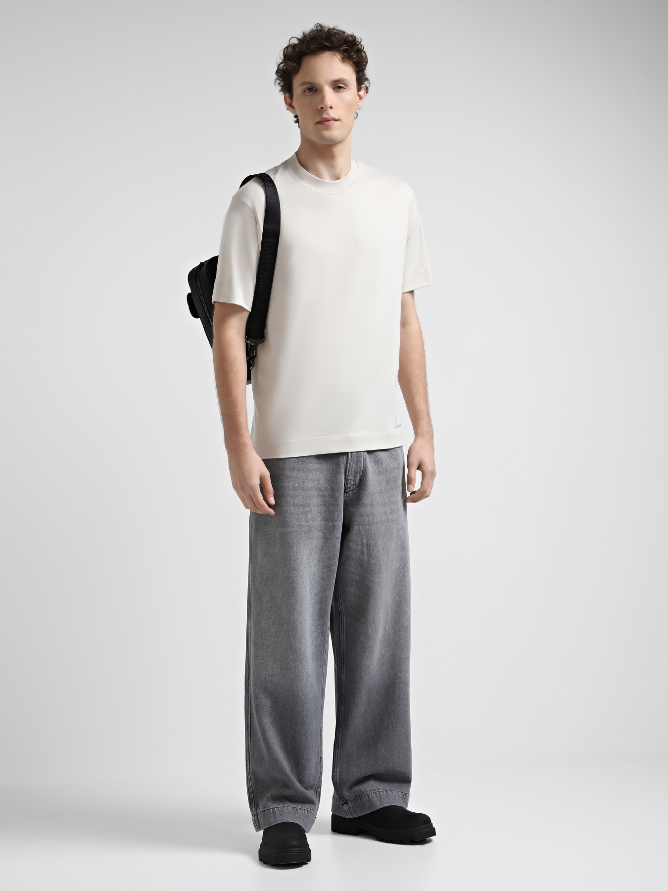 Футболка Emporio Armani модель 6D1TM4-1JOCZ-06G2 Фото