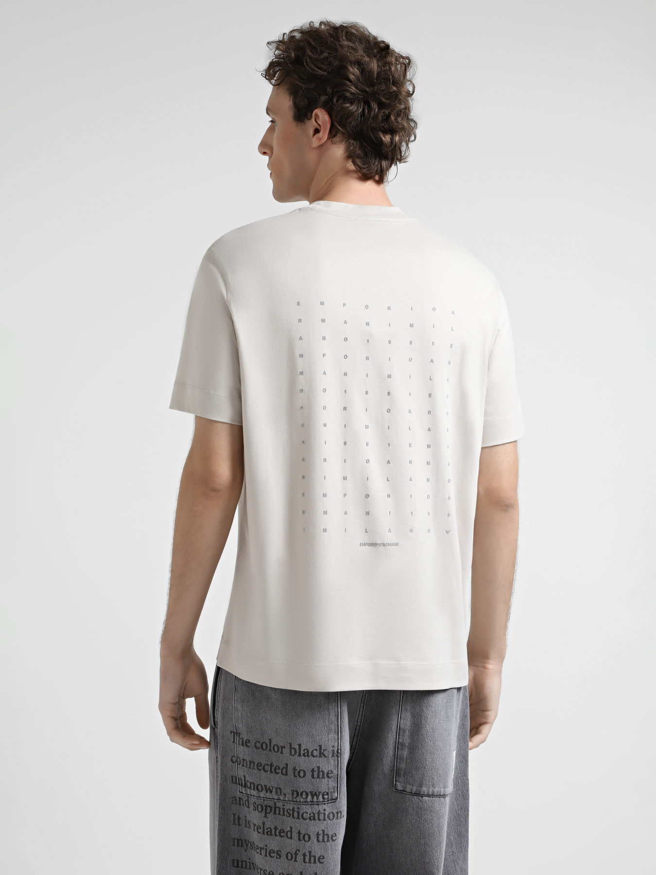 Футболка Emporio Armani модель 6D1TM4-1JOCZ-06G2 Фото
