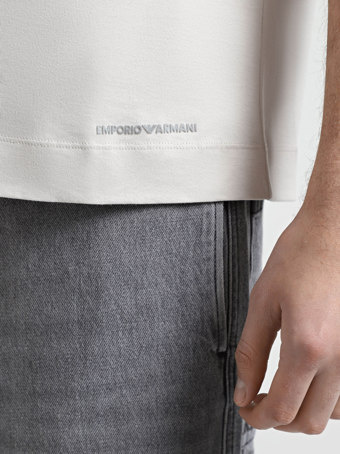 Футболка Emporio Armani модель 6D1TM4-1JOCZ-06G2 Фото