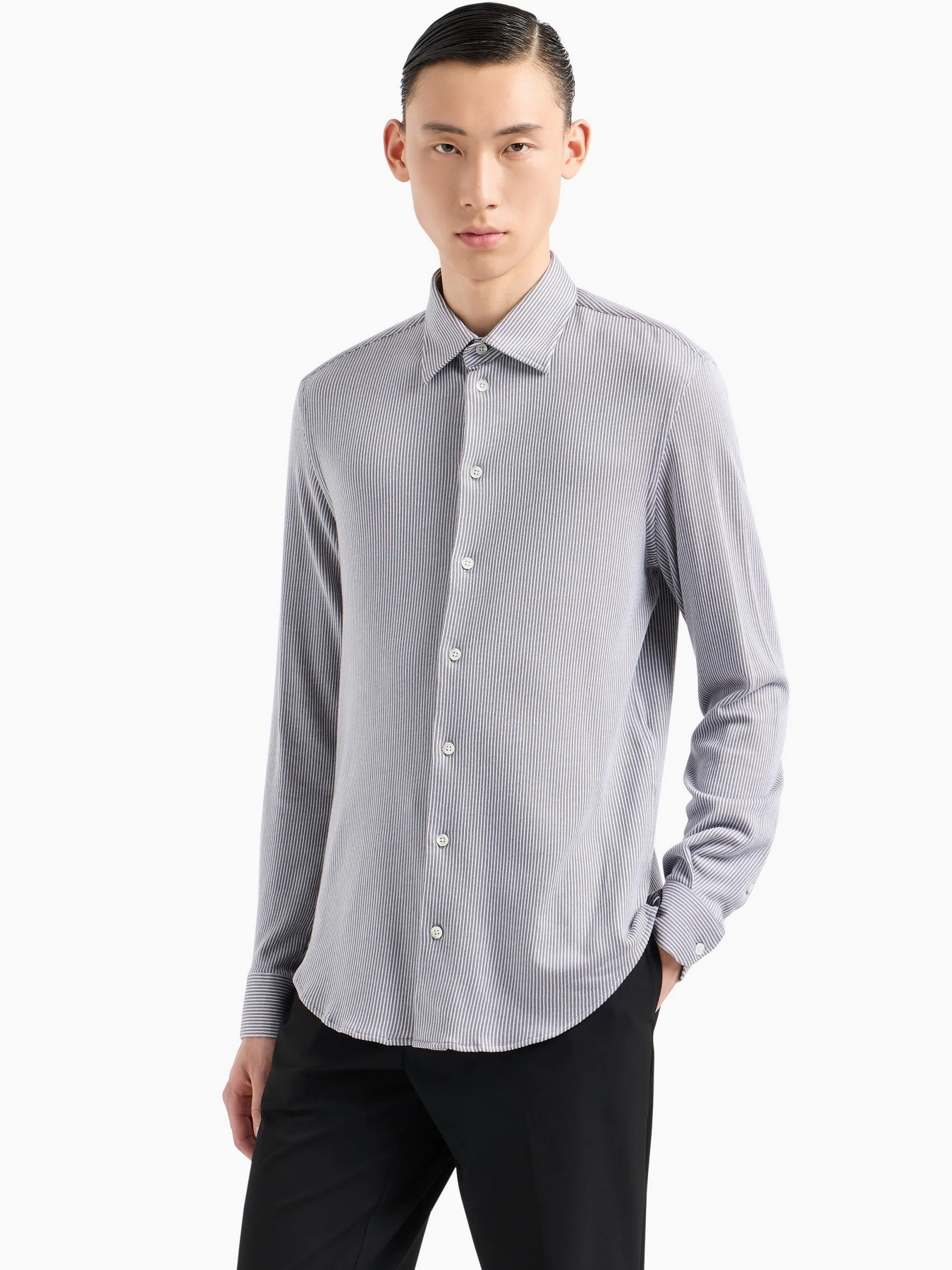 Сорочка повсякденна Emporio Armani модель EM000099-TE11577-F8029 Фото