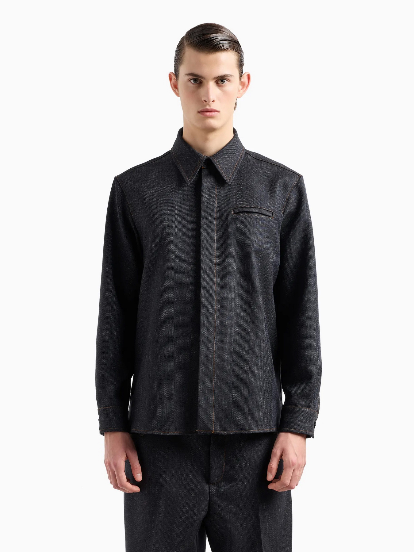 Сорочка повсякденна Emporio Armani модель EM000298-TE11234-UB109 Фото