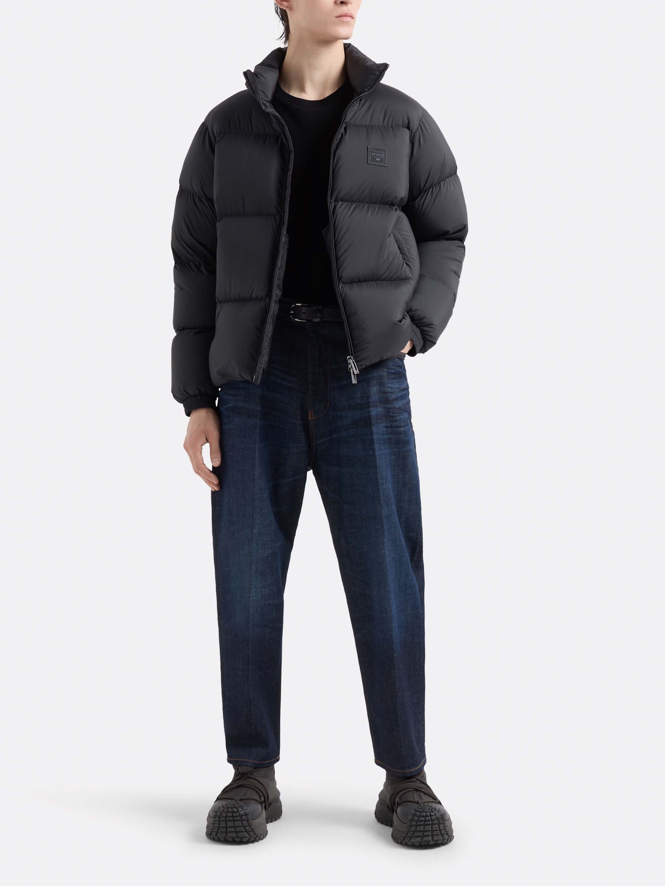 Пуховик Emporio Armani модель 6D1BF6-1NQTZ-0999 Фото