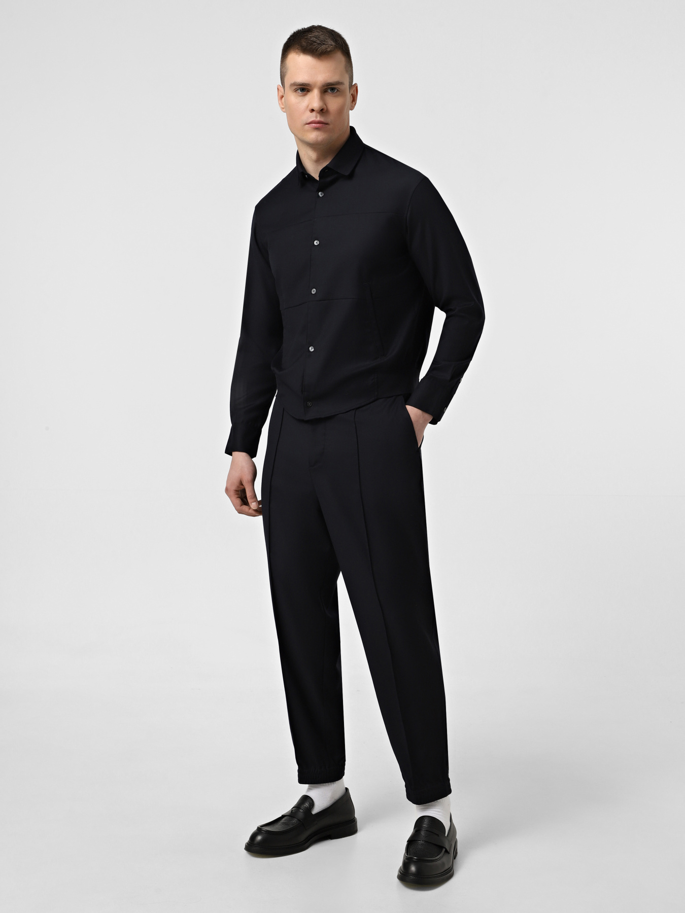 Рубашка повседневная Emporio Armani модель 6D1C61-1NVCZ-0920 Рубашка повседневная Emporio Armani модель 6D1C61-1NVCZ-0920 Фото