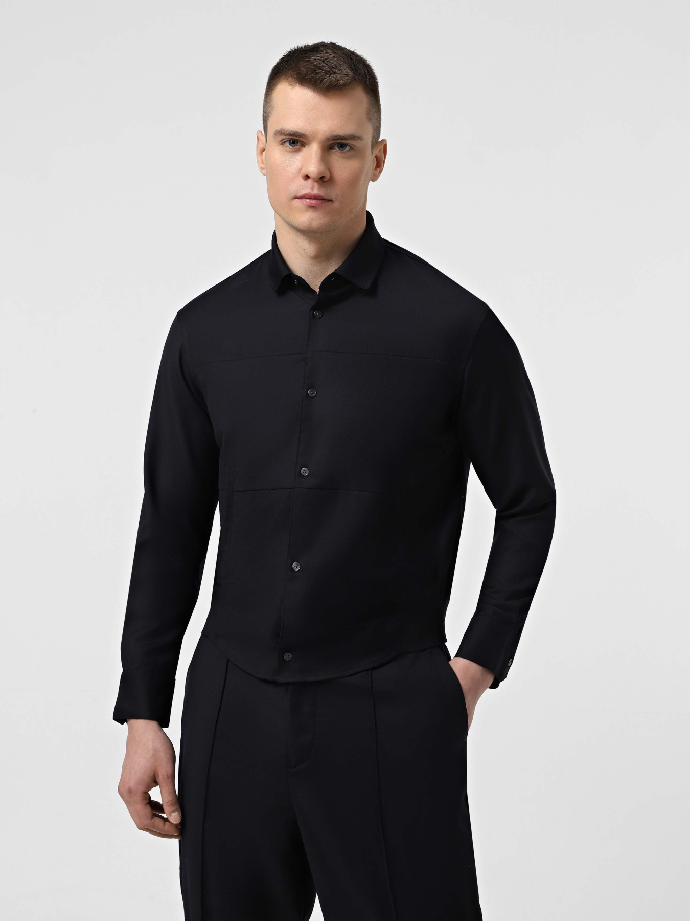 Рубашка повседневная Emporio Armani модель 6D1C61-1NVCZ-0920 Рубашка повседневная Emporio Armani модель 6D1C61-1NVCZ-0920 Фото