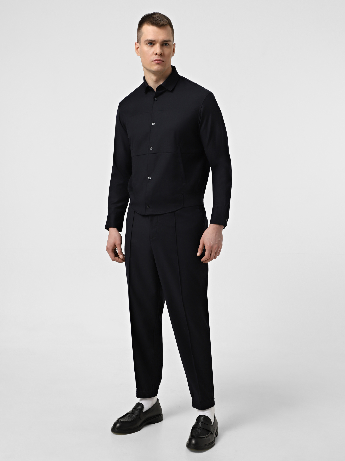 Повседневные штаны Emporio Armani модель 6D1PE9-1NVCZ-0920 Фото