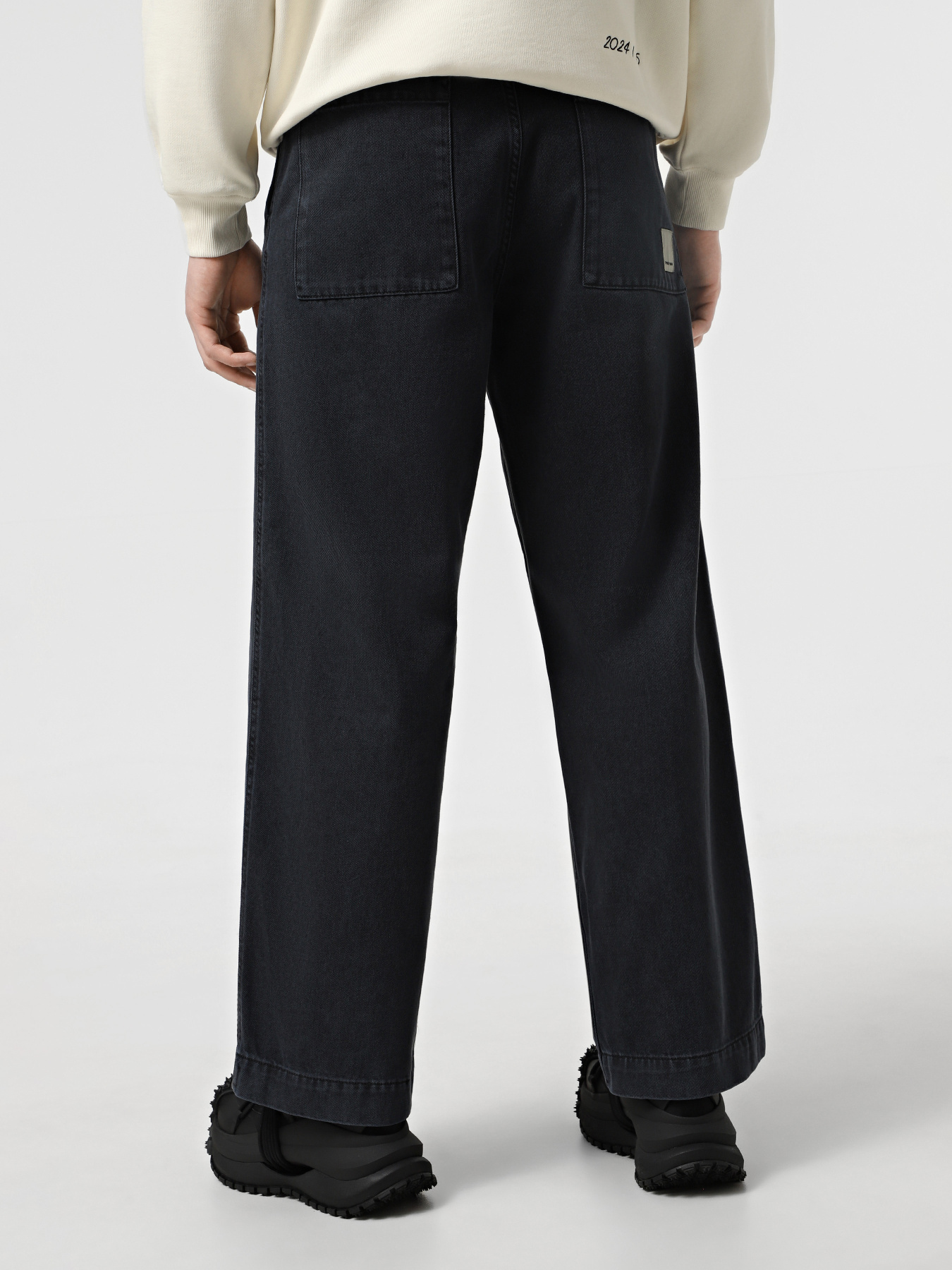 Широкі джинси Emporio Armani Sustainable модель 6D1P7E-1K5XZ-07B8 Фото