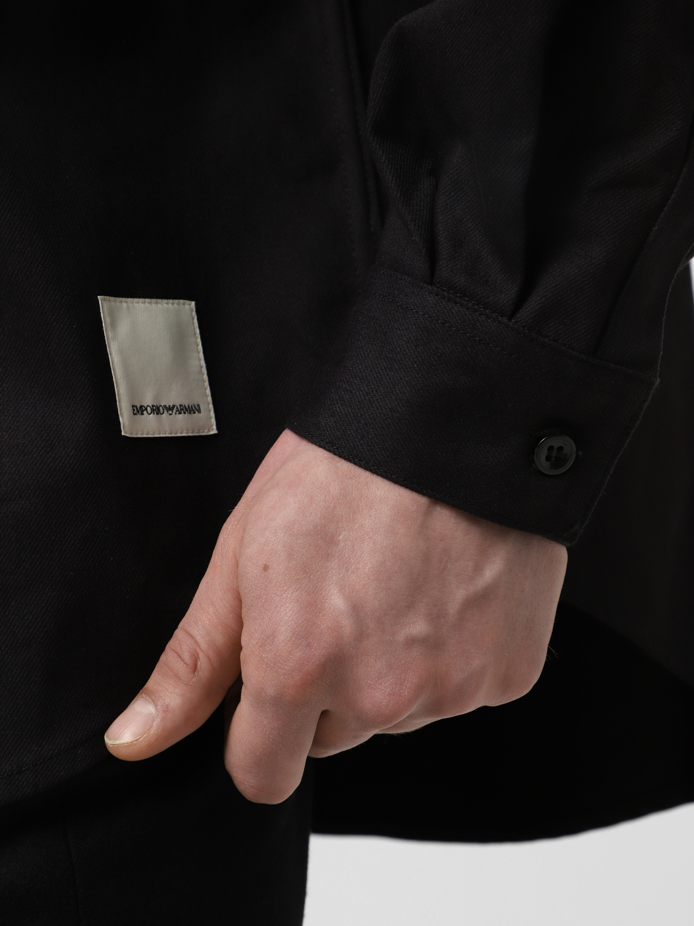 Сорочка повсякденна Emporio Armani Sustainable модель 6D1C8L-1K7EZ-0999 Фото