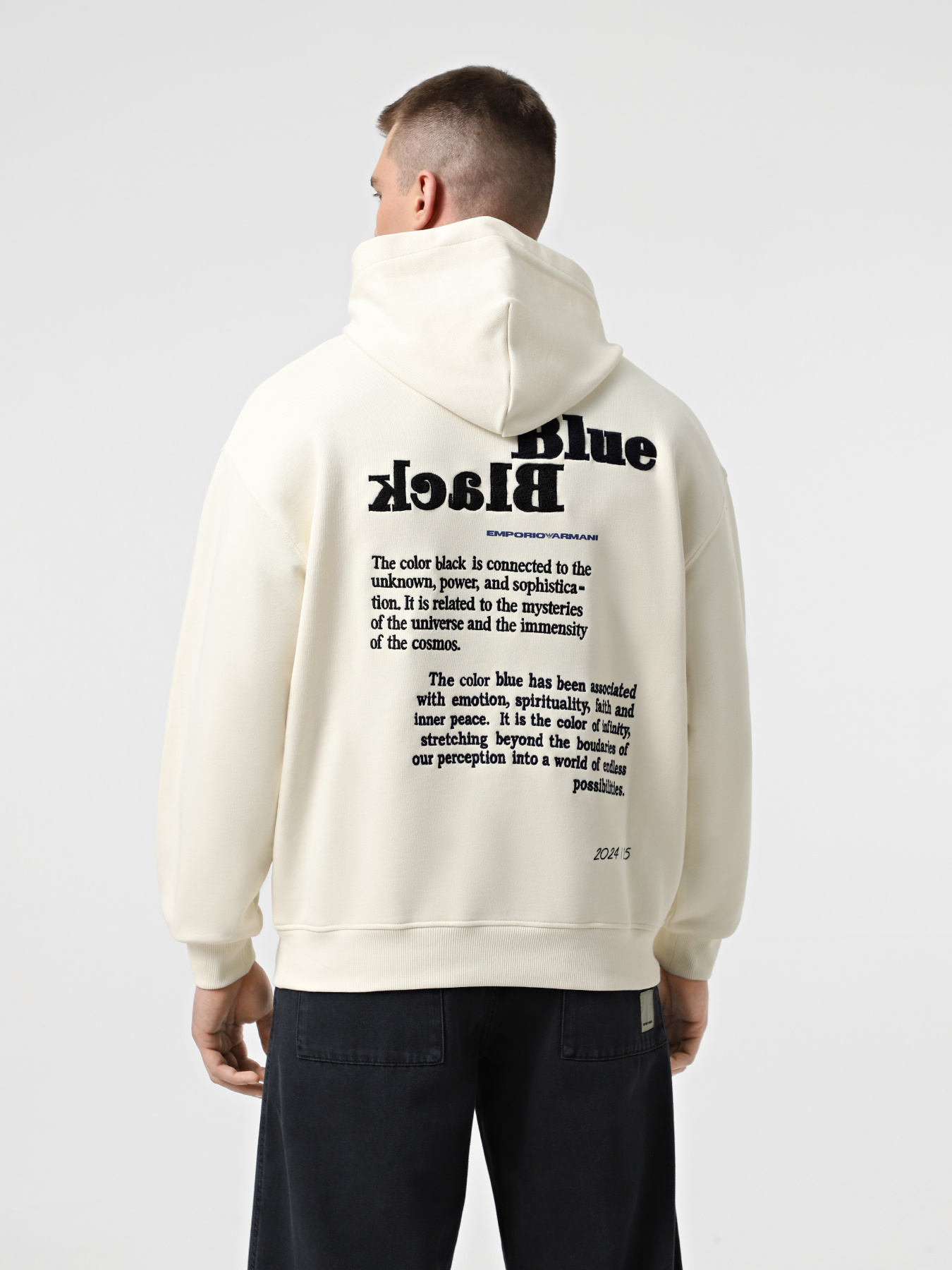 Худи Emporio Armani Sustainable модель 6D1ML0-1JFHZ-01I2 Фото