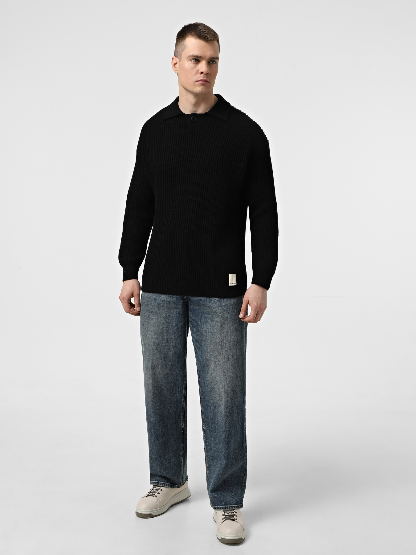 Поло Emporio Armani Sustainable модель 6D1MZ2-1MH3Z-0999 Фото