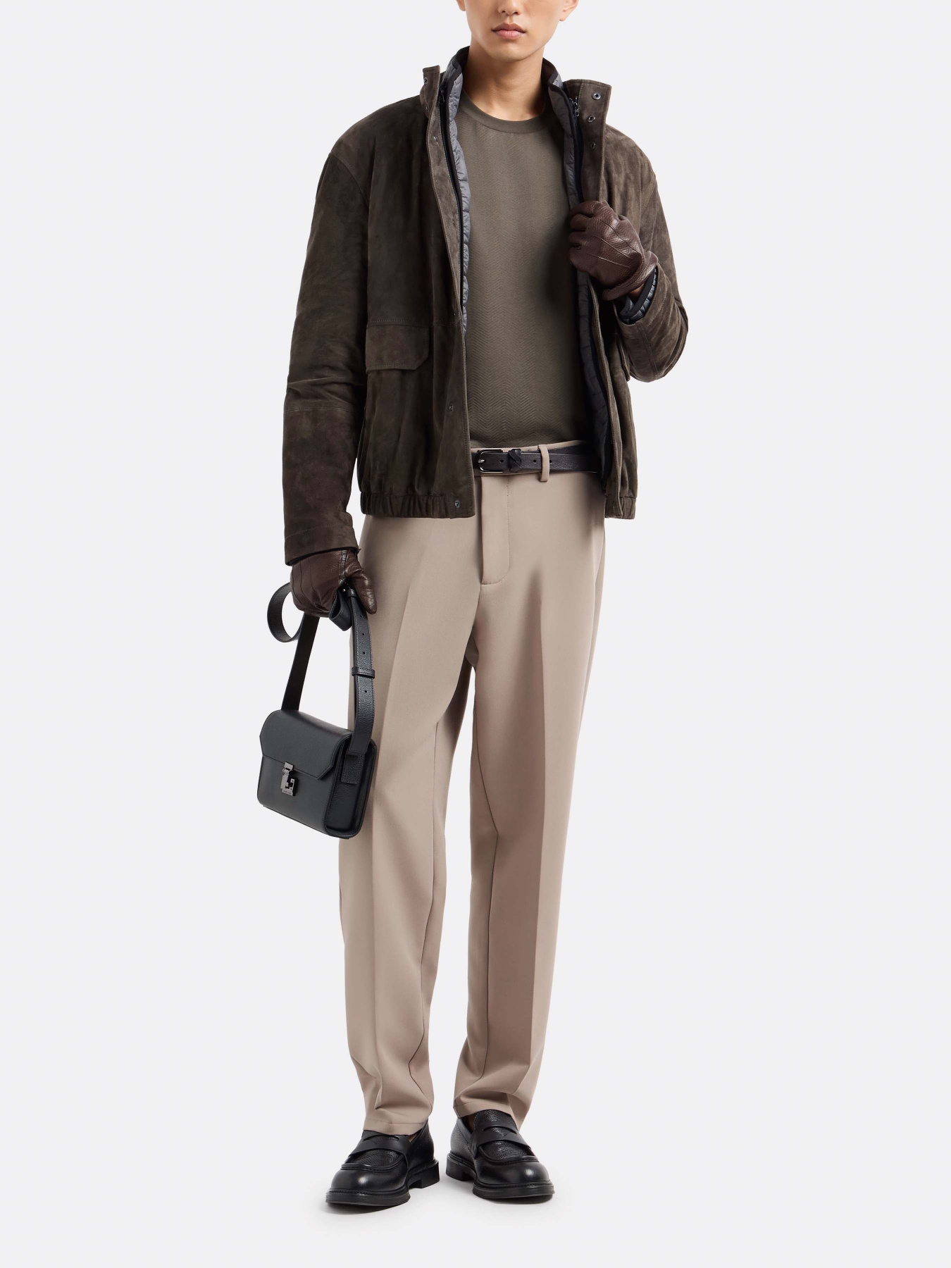 Повседневные штаны Emporio Armani модель 6D1PM6-1NFTZ-0144 Фото