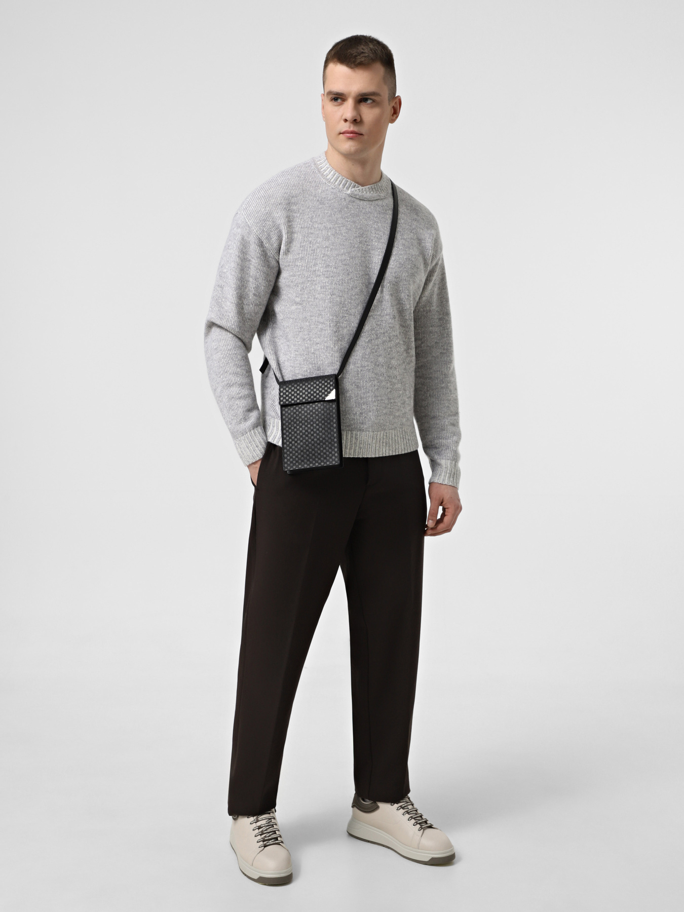 Повседневные штаны Emporio Armani модель 6D1PM6-1NFTZ-05A6 Фото