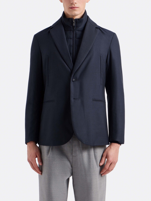 Блейзер Emporio Armani Travel Essentials модель EM000132-AF10458-UB118 Фото