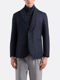 Блейзер Emporio Armani Travel Essentials модель EM000132-AF10458-UB118 Фото