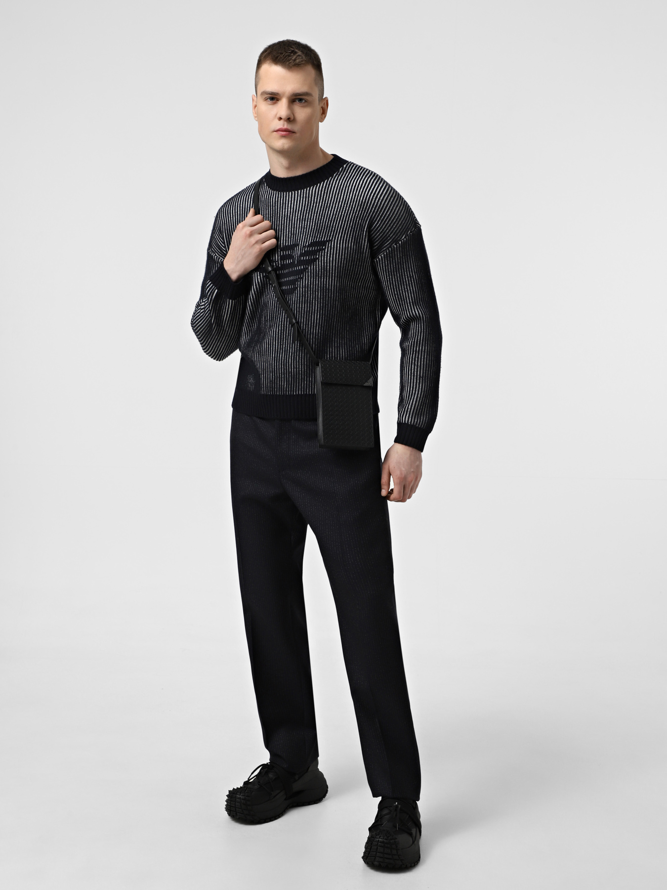 Брюки повседневные Emporio Armani модель EM000275-TE11226-UB081 Фото