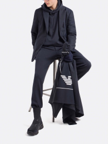 Худі Emporio Armani Travel Essentials модель EM000314-AF10103-UB118 Худі Emporio Armani Travel Essentials модель EM000314-AF10103-UB118 Фото