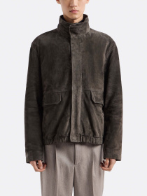 Куртка кожаная Emporio Armani модель EM000330-AF11880-U8112 Фото