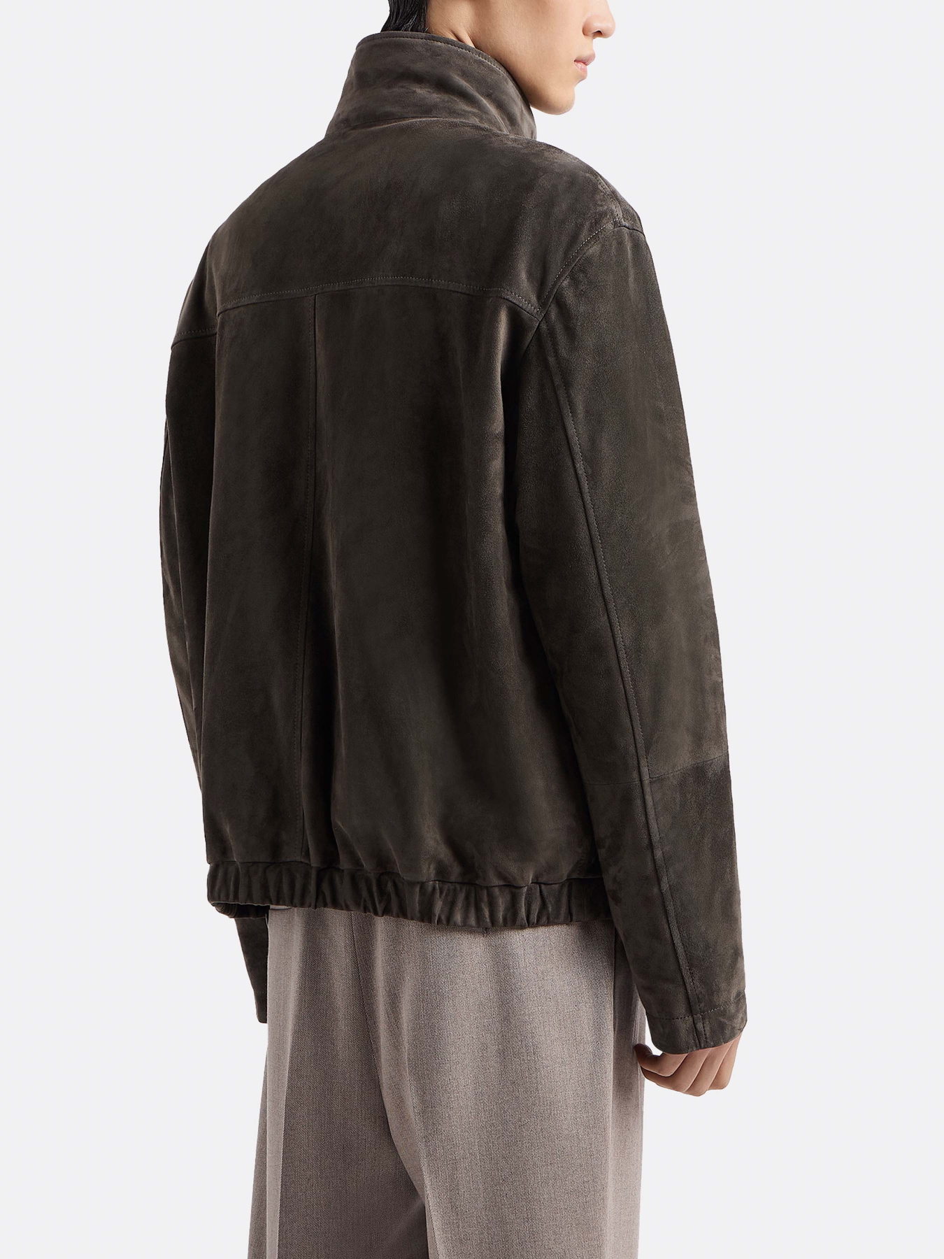 Куртка кожаная Emporio Armani модель EM000330-AF11880-U8112 Куртка кожаная Emporio Armani модель EM000330-AF11880-U8112 Фото