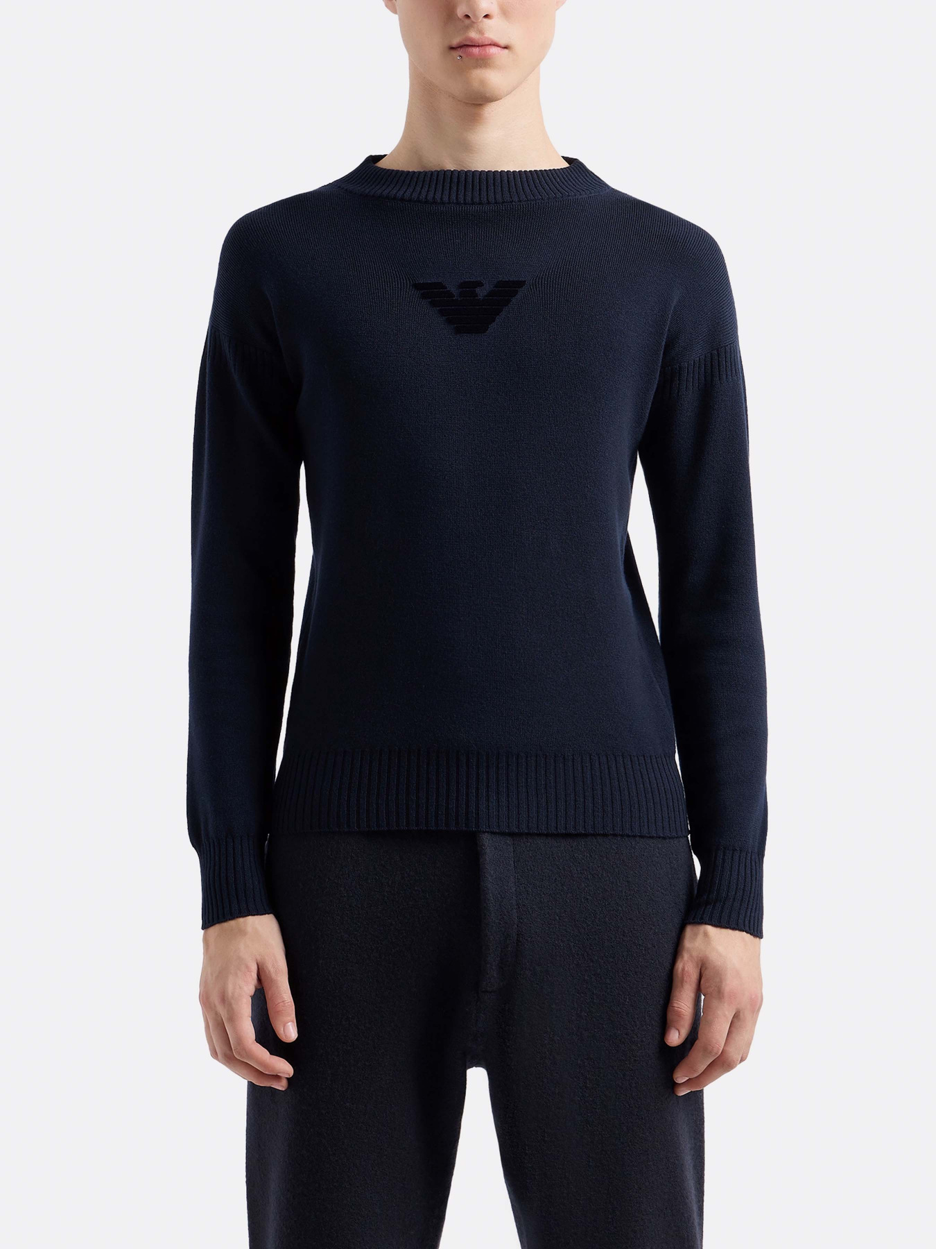 Джемпер Emporio Armani Icon Project модель EM000515-AF12177-UB109 Фото