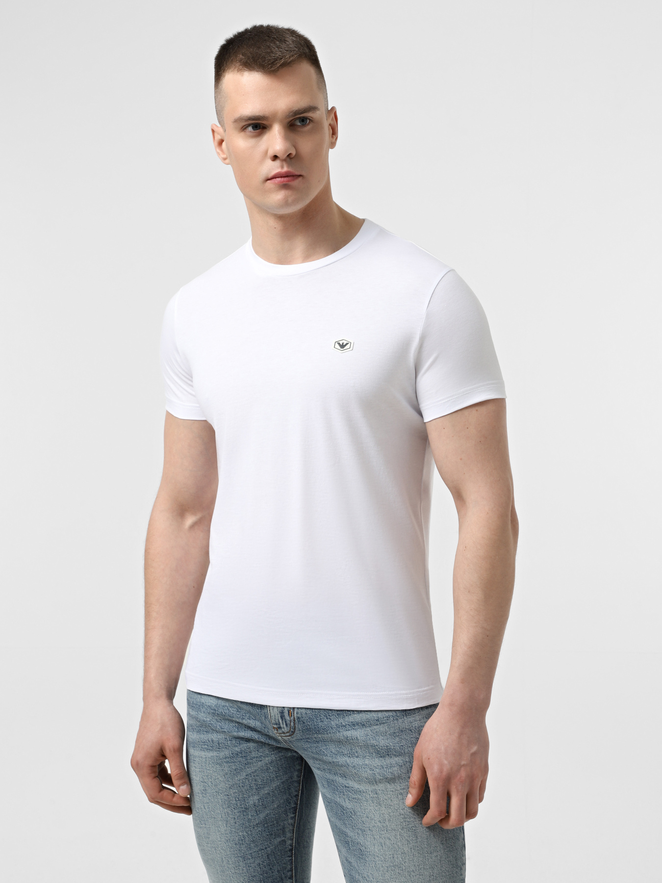 Футболка Emporio Armani модель 8N1TQ6-1JRGZ-0100 Фото