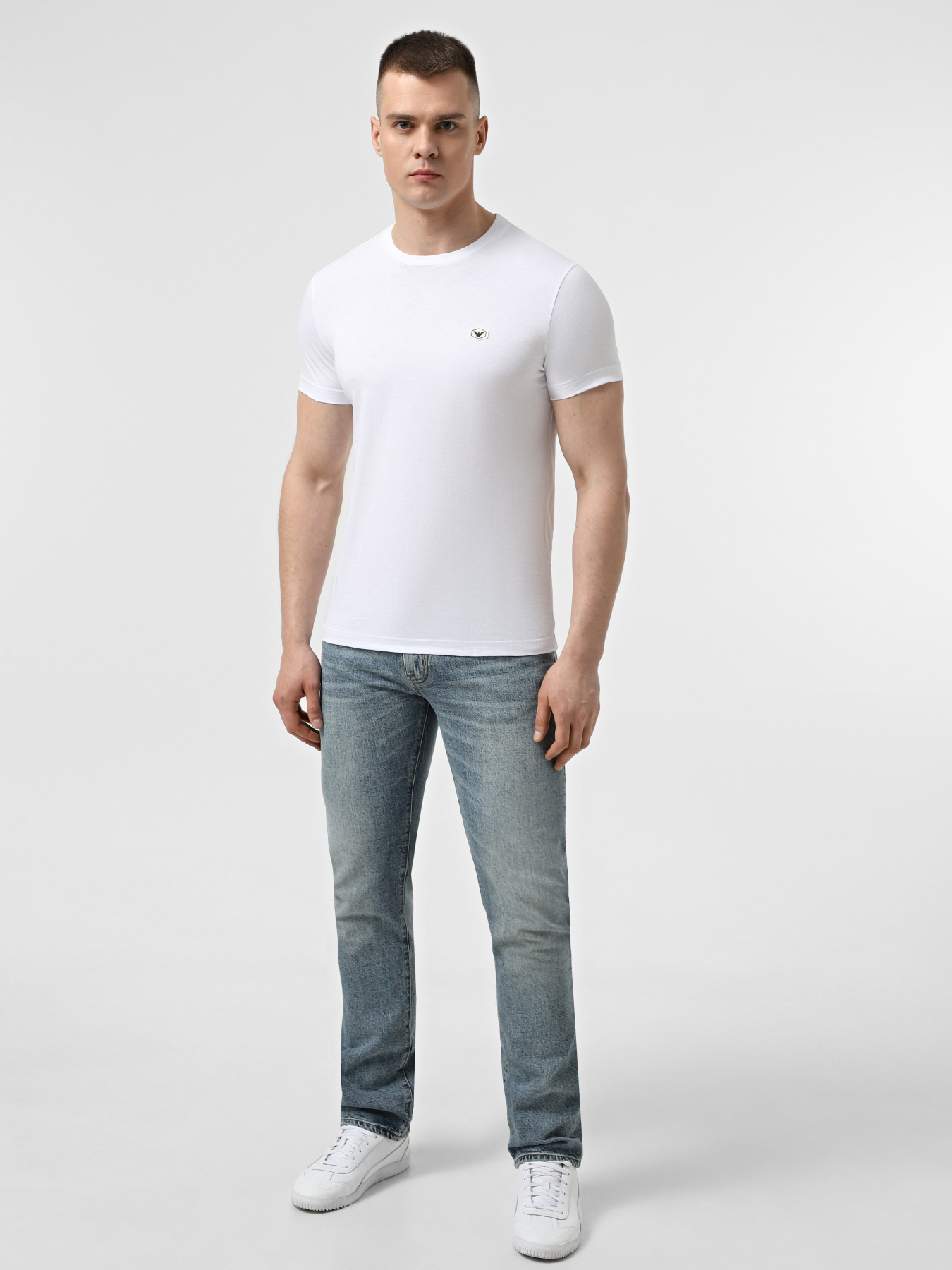 Футболка Emporio Armani модель 8N1TQ6-1JRGZ-0100 Фото