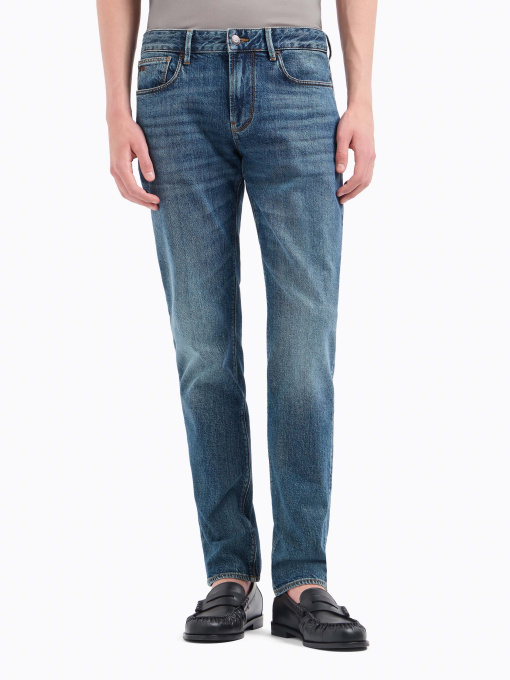 Зауженные джинсы Emporio Armani модель EM000121-AF13277-MB002 Фото