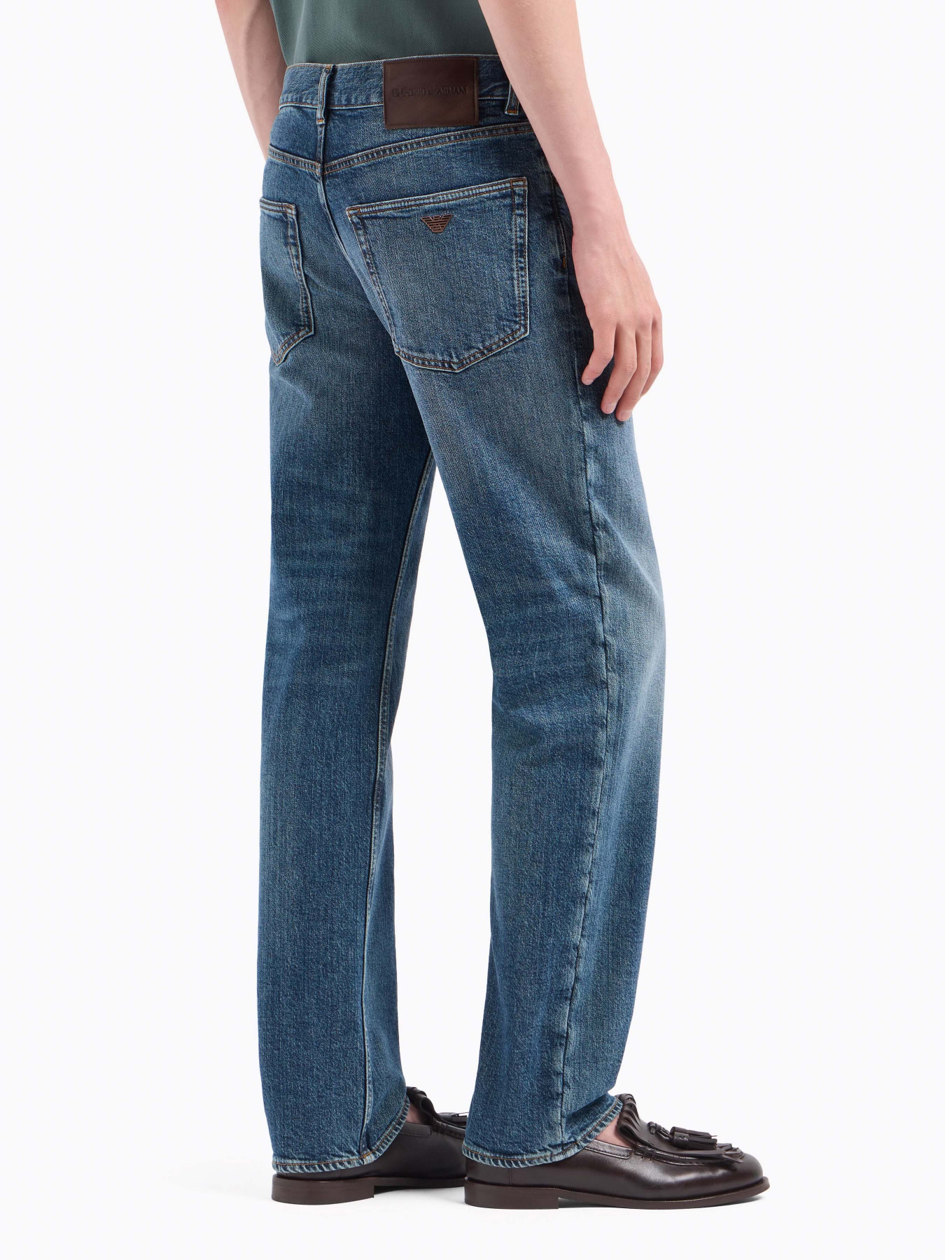 Прямі джинси Emporio Armani модель EM000763-AF13277-MB002 Фото