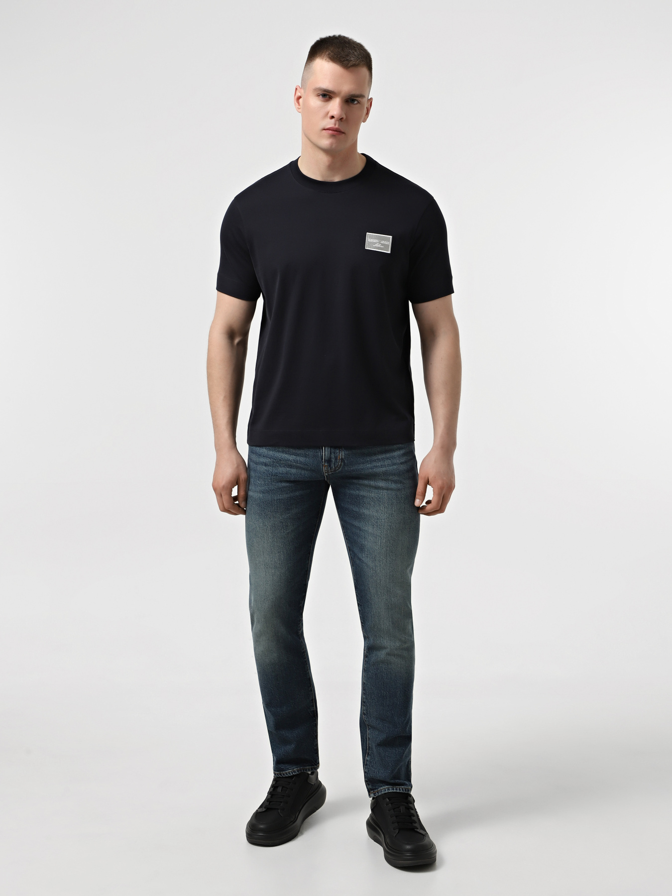 Футболка Emporio Armani модель EM001018-AF12926-UB118 Фото