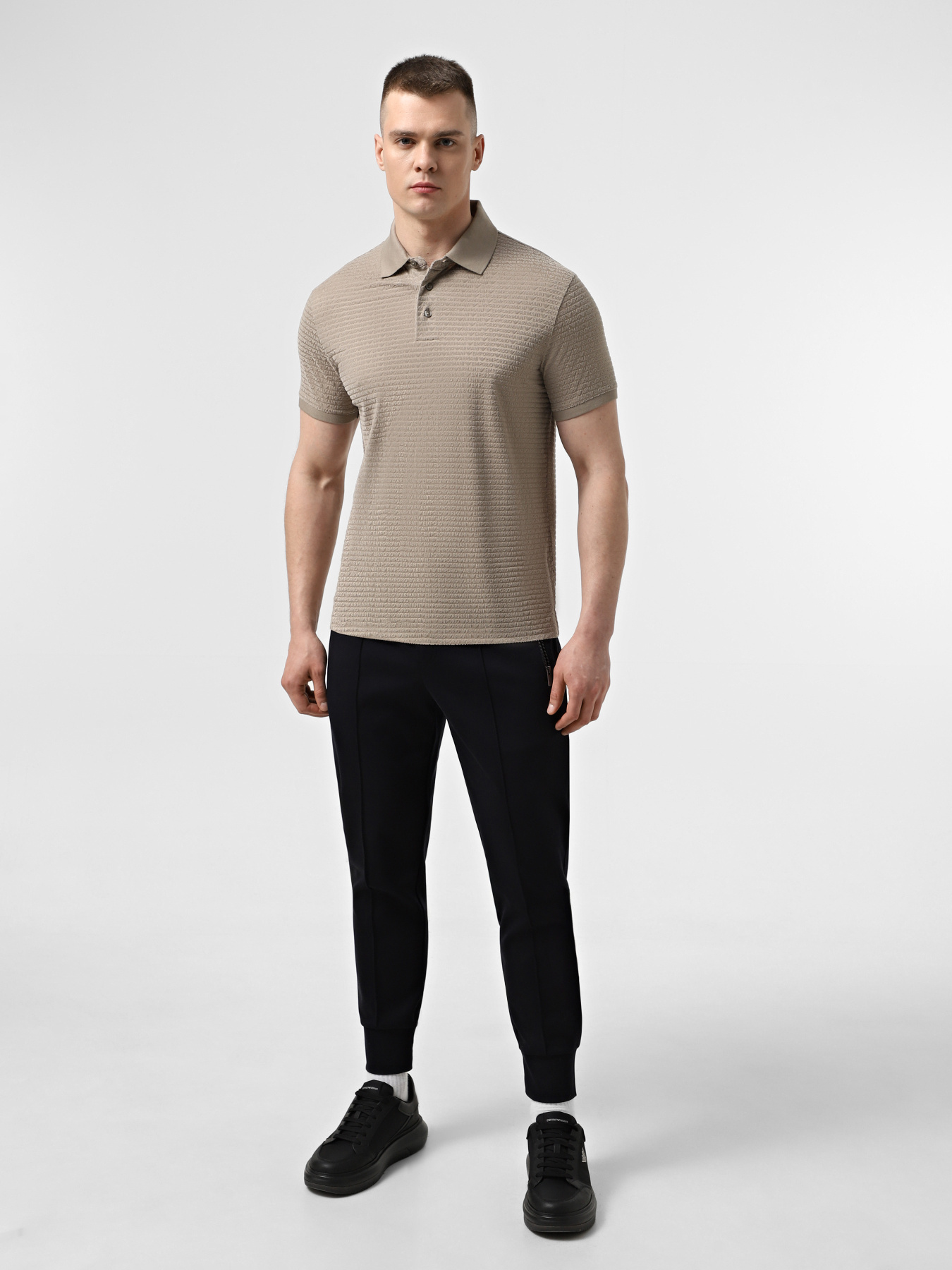 Поло Emporio Armani модель EM001283-AF10017-F6063 Фото