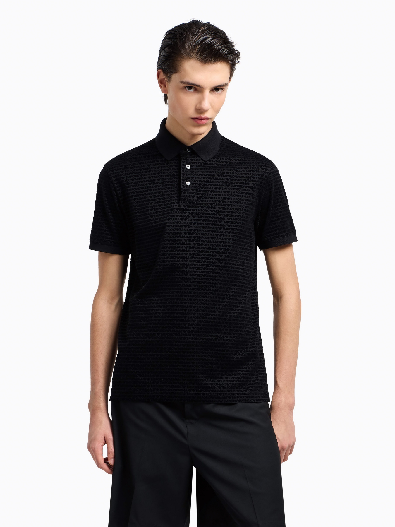 Поло Emporio Armani модель EM001283-AF10017-FC159 Фото