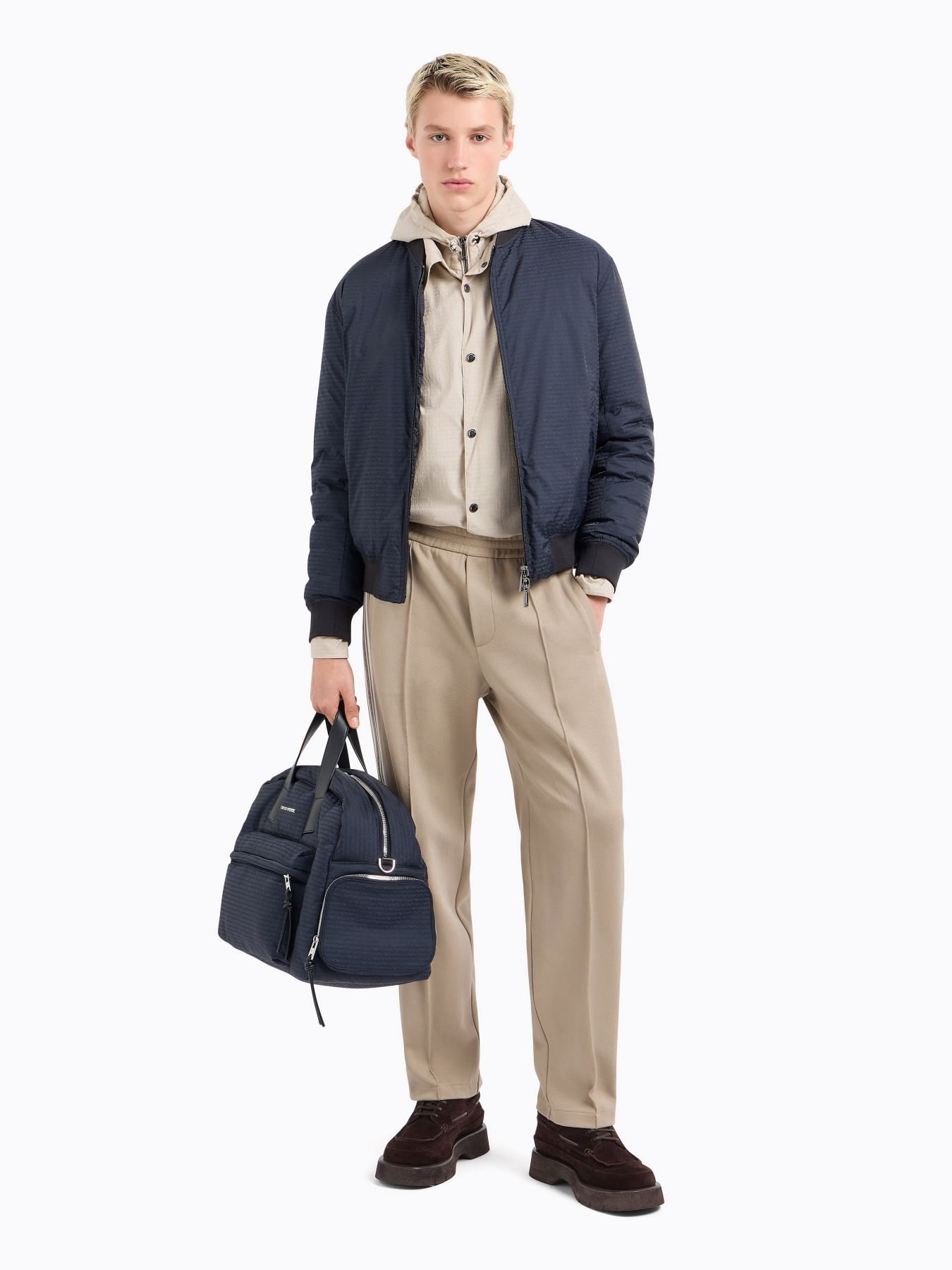 Бомбер Emporio Armani модель EM001285-AF15384-UB118 Фото