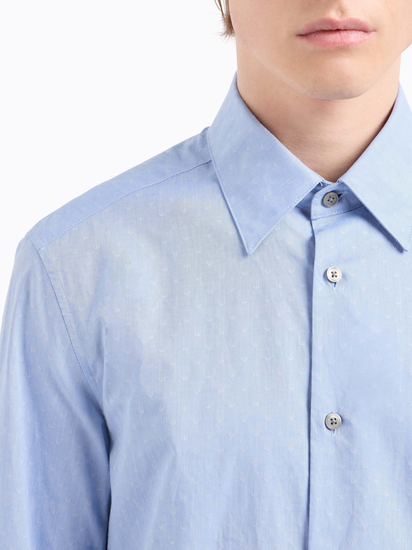 Рубашка повседневная Emporio Armani модель EM001537-AF14341-F9061 Фото