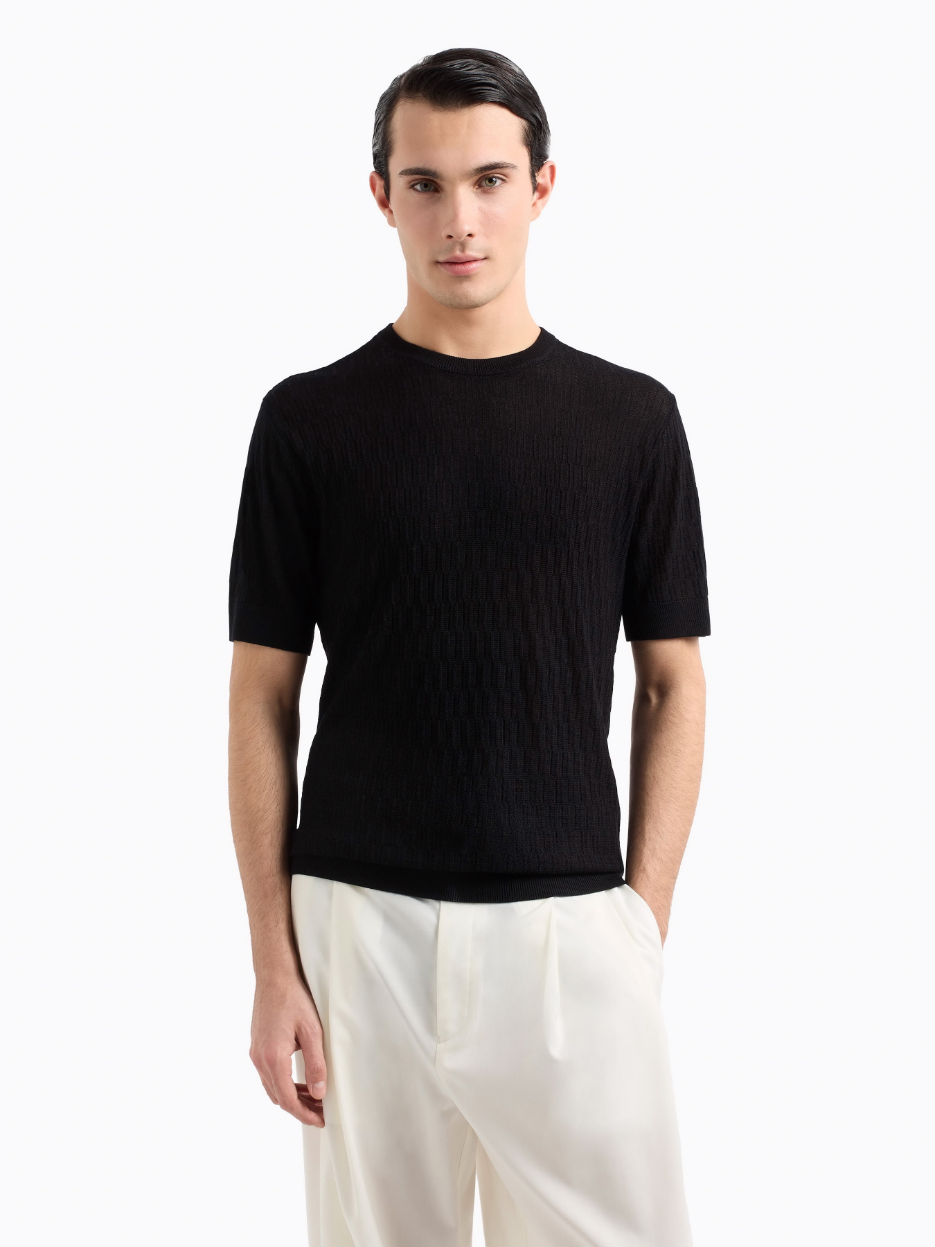 Футболка Emporio Armani модель EM001568-AF14854-FC080 Фото