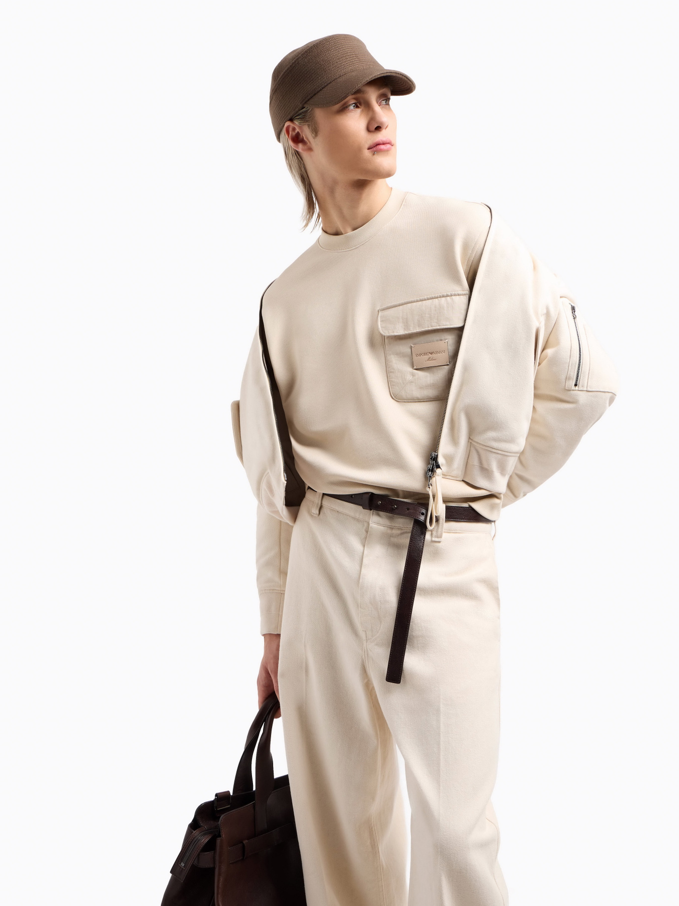 Світшот Emporio Armani модель EM001715-AF13713-U1088 Фото