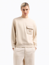 Свитшот Emporio Armani модель EM001715-AF13713-U1088 Фото