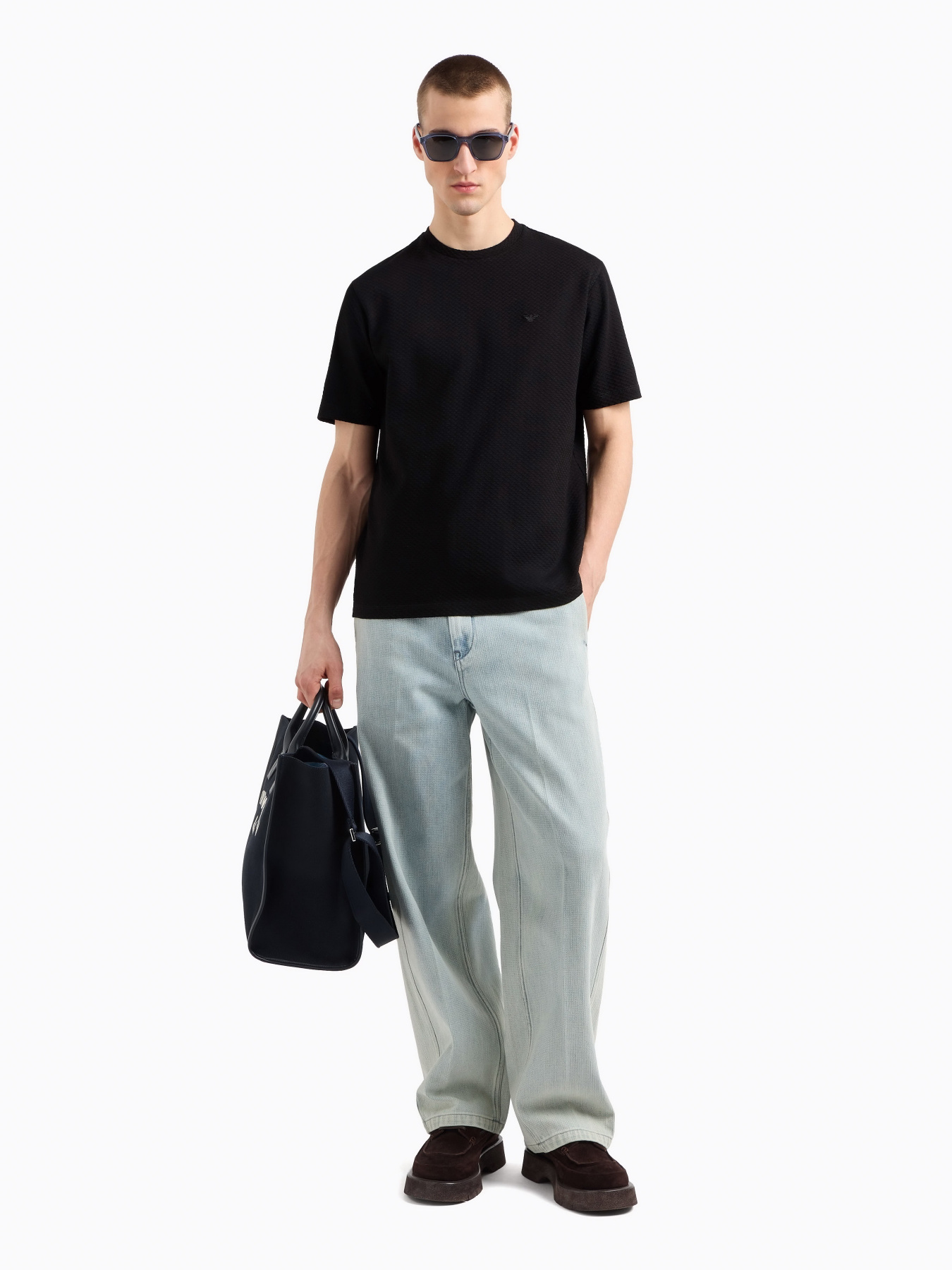 Футболка Emporio Armani модель EM001728-AF14874-FC039 Фото