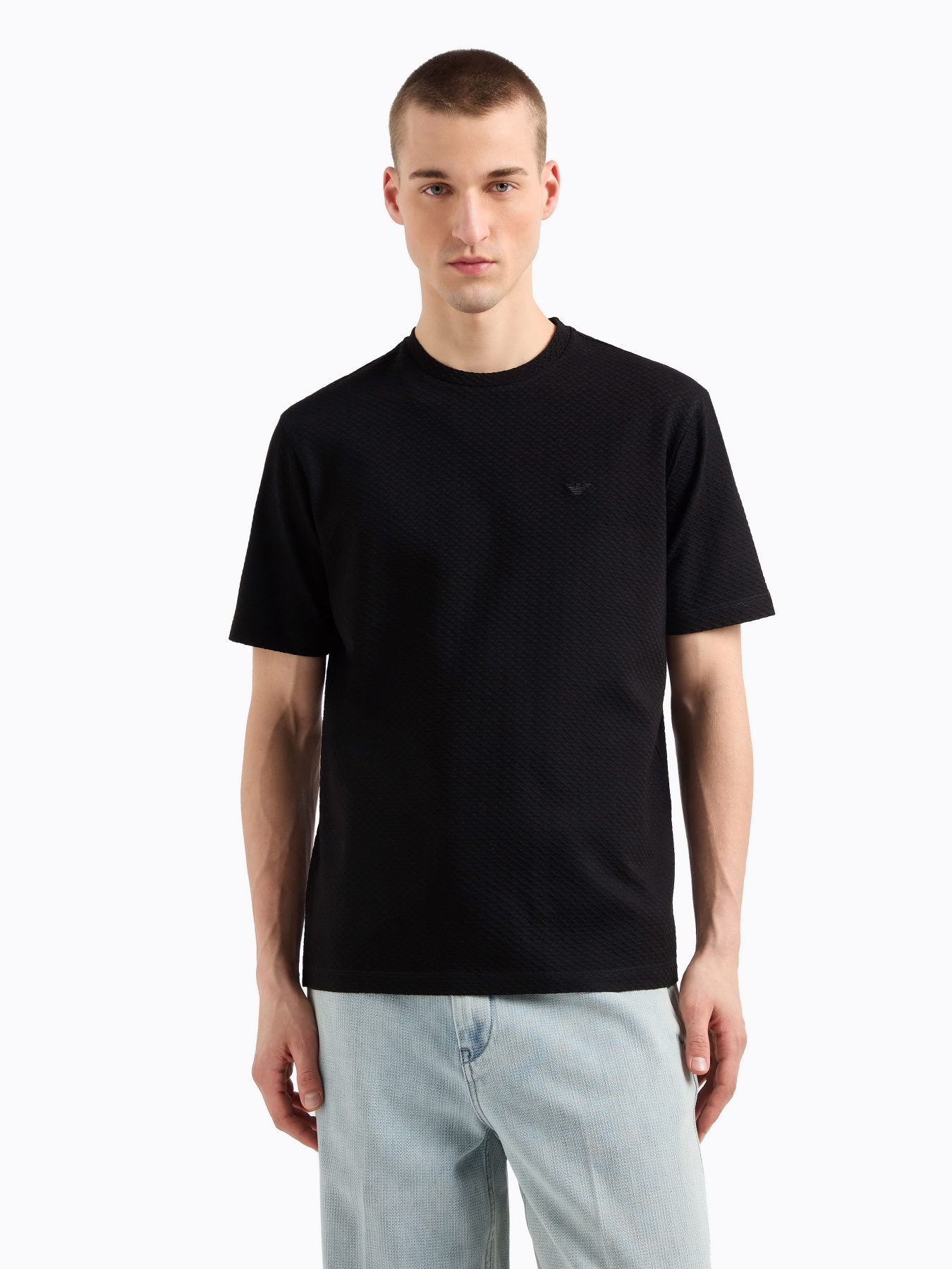 Футболка Emporio Armani модель EM001728-AF14874-FC039 Фото