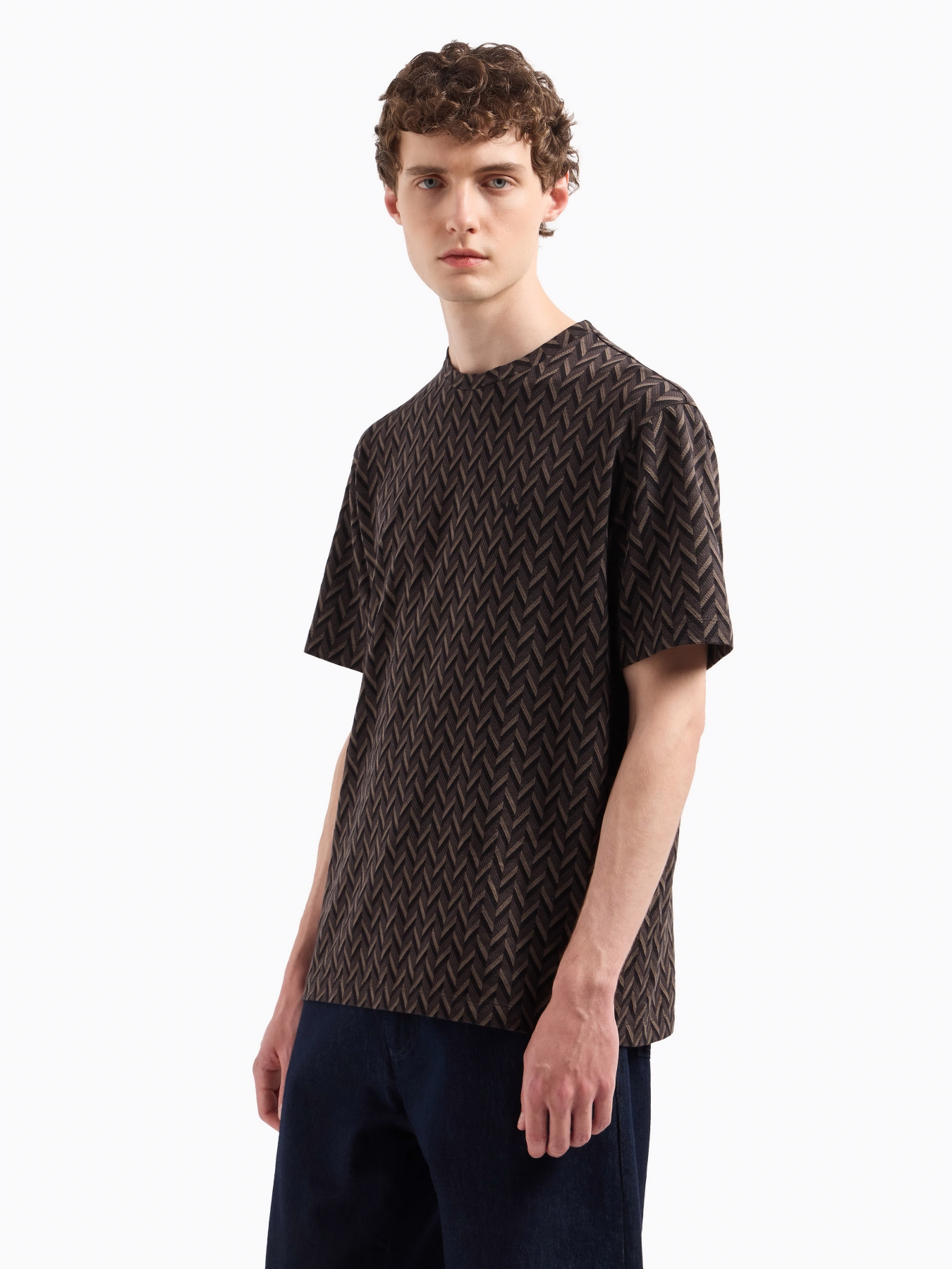 Футболка Emporio Armani модель EM001896-AF15439-F8120 Фото