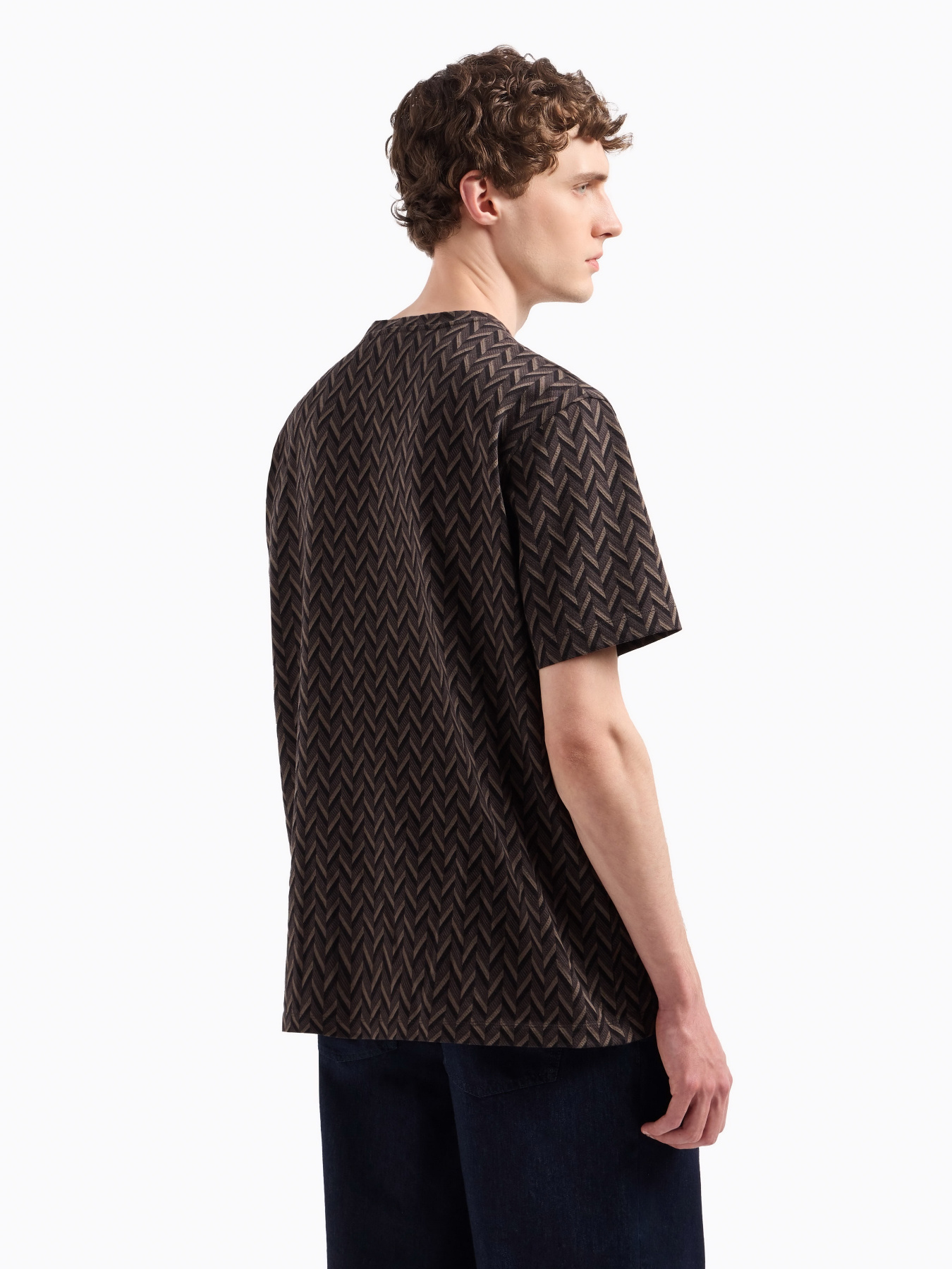 Футболка Emporio Armani модель EM001896-AF15439-F8120 Фото