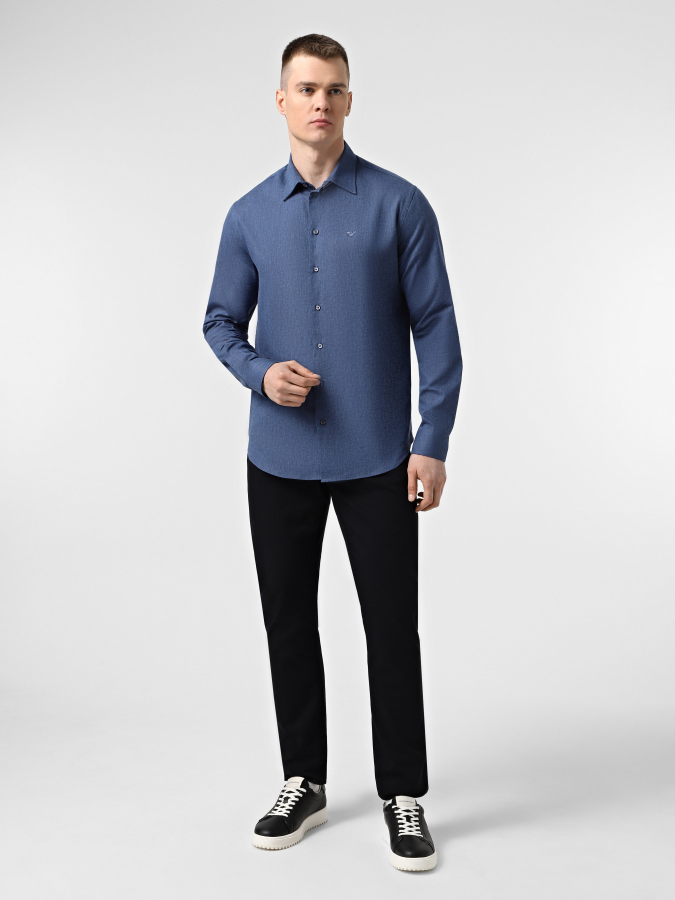 Рубашка Emporio Armani модель EM000099-TE14112-OB006 Фото