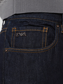 Прямые джинсы Emporio Armani модель EM000763-AF13435-MB001 Фото