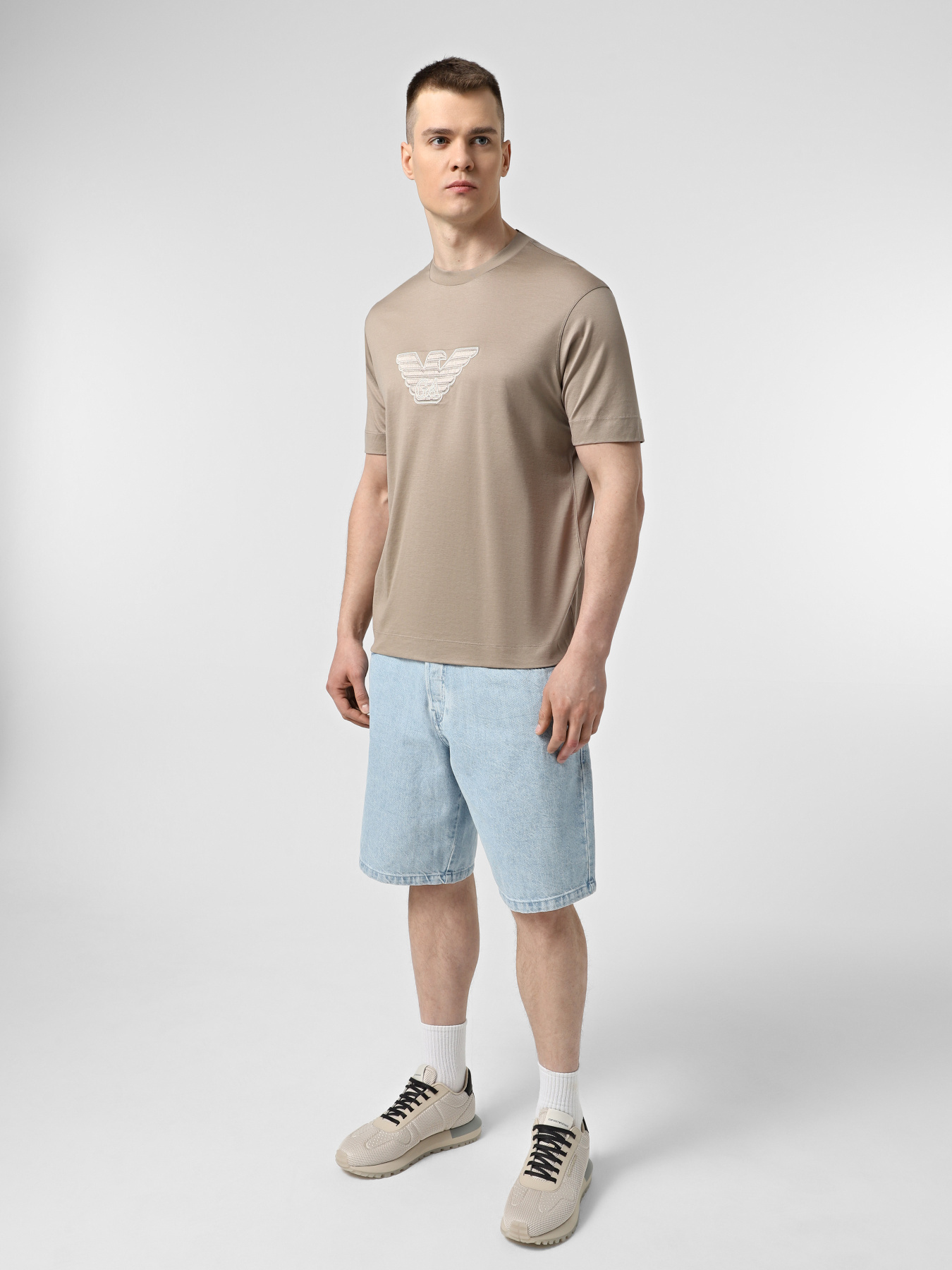 Футболка Emporio Armani модель EM001033-AF10017-M6116 Фото