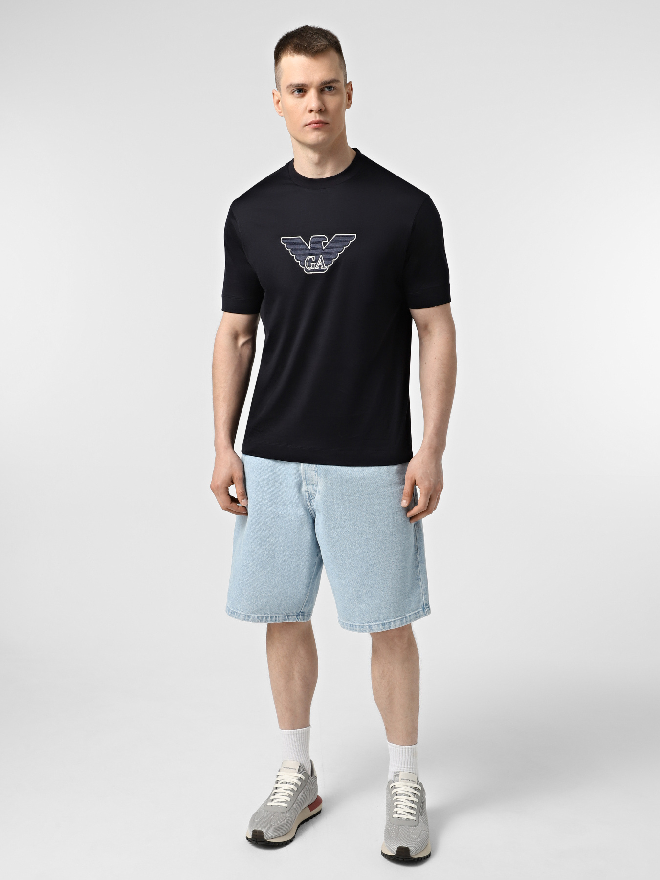 Футболка Emporio Armani модель EM001033-AF10017-MB192 Фото