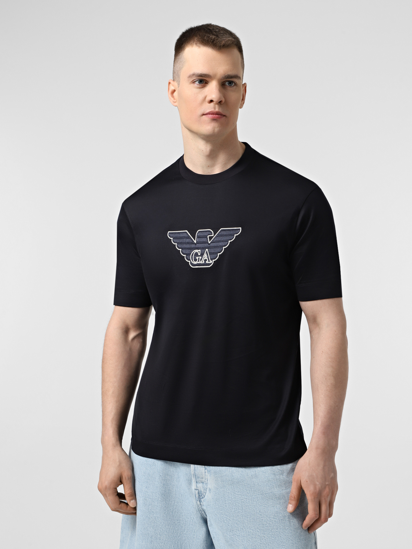 Футболка Emporio Armani модель EM001033-AF10017-MB192 Фото